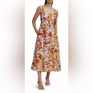 Brand New Acler Withington Midi Floral Dress
